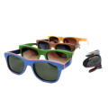 Gafas de sol personalizadas de bambú de alta calidad al por mayor de la marca FQ
